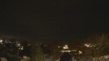 Weather camera view of Sibley East Middle and High School.