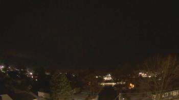 Weather camera view of Sibley East Middle and High School.