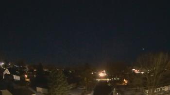 Weather camera view of Sibley East Middle and High School.