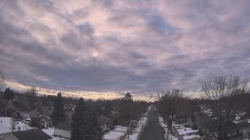Weather camera view of Sibley East Middle and High School.
