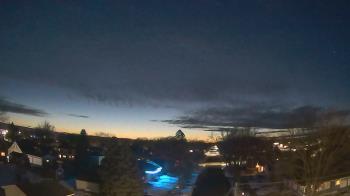 Weather camera view of Sibley East Middle and High School.