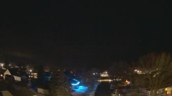 Weather camera view of Sibley East Middle and High School.