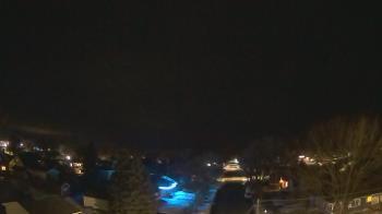 Weather camera view of Sibley East Middle and High School.