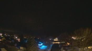 Weather camera view of Sibley East Middle and High School.