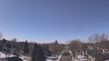 Weather camera view of Sibley East Middle and High School.