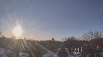 Weather camera view of Sibley East Middle and High School.