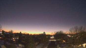 Weather camera view of Sibley East Middle and High School.