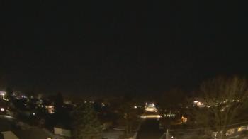 Weather camera view of Sibley East Middle and High School.