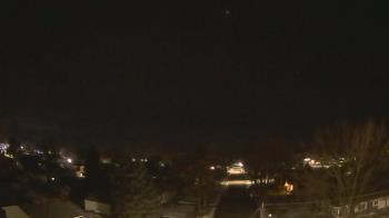 Weather camera view of Sibley East Middle and High School.