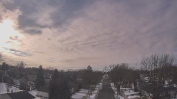 Weather camera view of Sibley East Middle and High School.