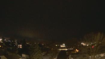 Weather camera view of Sibley East Middle and High School.