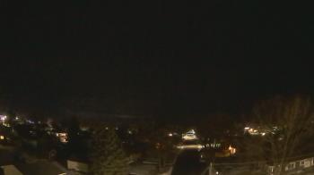 Weather camera view of Sibley East Middle and High School.