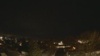 Weather camera view of Sibley East Middle and High School.