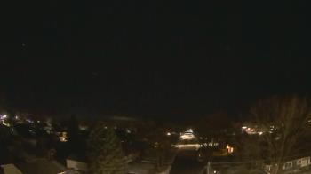 Weather camera view of Sibley East Middle and High School.