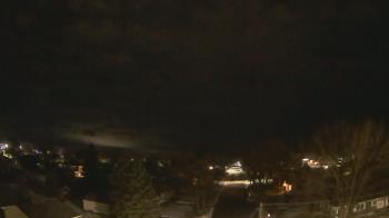 Weather camera view of Sibley East Middle and High School.