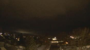 Weather camera view of Sibley East Middle and High School.