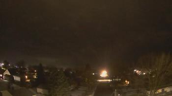 Weather camera view of Sibley East Middle and High School.