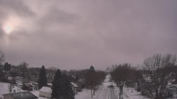 Weather camera view of Sibley East Middle and High School.