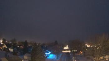 Weather camera view of Sibley East Middle and High School.