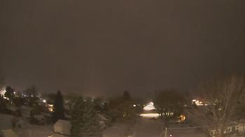 Weather camera view of Sibley East Middle and High School.