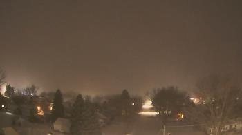 Weather camera view of Sibley East Middle and High School.