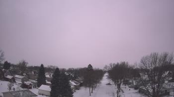 Weather camera view of Sibley East Middle and High School.
