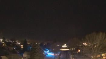 Weather camera view of Sibley East Middle and High School.