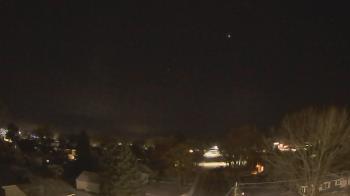 Weather camera view of Sibley East Middle and High School.