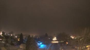 Weather camera view of Sibley East Middle and High School.