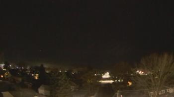 Weather camera view of Sibley East Middle and High School.