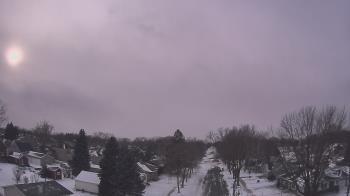 Weather camera view of Sibley East Middle and High School.