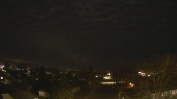 Weather camera view of Sibley East Middle and High School.