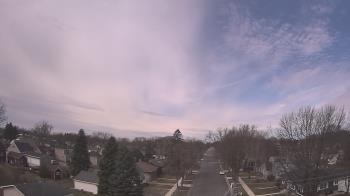 Weather camera view of Sibley East Middle and High School.