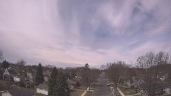 Weather camera view of Sibley East Middle and High School.