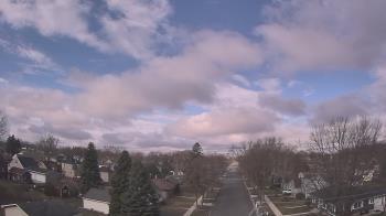Weather camera view of Sibley East Middle and High School.