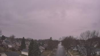 Weather camera view of Sibley East Middle and High School.