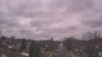 Weather camera view of Sibley East Middle and High School.