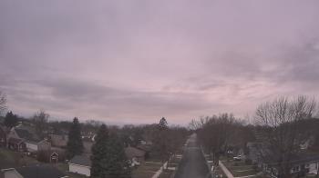 Weather camera view of Sibley East Middle and High School.