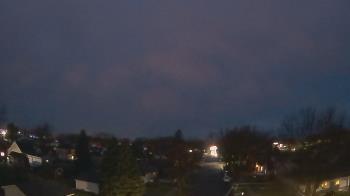 Weather camera view of Sibley East Middle and High School.