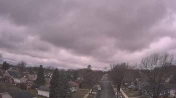Weather camera view of Sibley East Middle and High School.