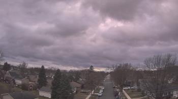 Weather camera view of Sibley East Middle and High School.