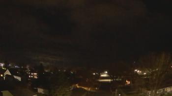 Weather camera view of Sibley East Middle and High School.