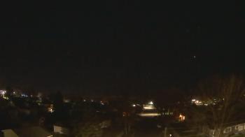 Weather camera view of Sibley East Middle and High School.