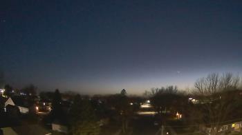 Weather camera view of Sibley East Middle and High School.