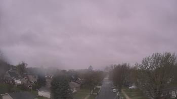 Weather camera view of Sibley East Middle and High School.