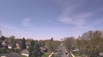 Weather camera view of Sibley East Middle and High School.