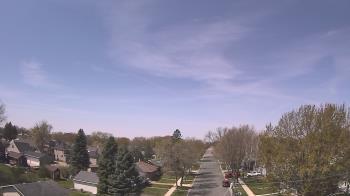 Weather camera view of Sibley East Middle and High School.