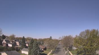 Weather camera view of Sibley East Middle and High School.