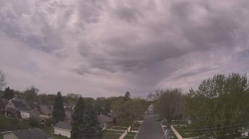 Weather camera view of Sibley East Middle and High School.