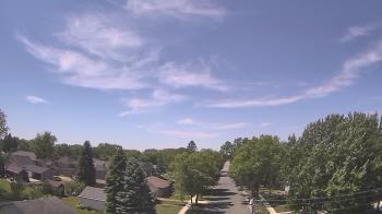 Weather camera view of Sibley East Middle and High School.